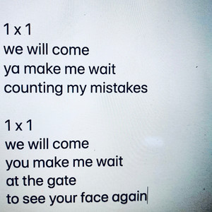 Cold War Kids, Wesley Schultz - 1 x 1 (feat. Wesley Schultz)