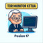 Posion 17 - TOR MONITOR KETUA